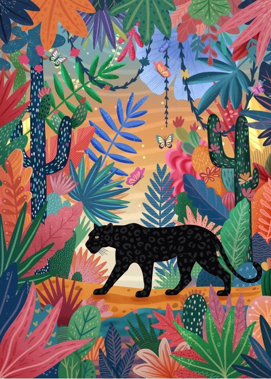 Puzzle 500 Pièces Pieces & Peace - JunglePieces & Peace