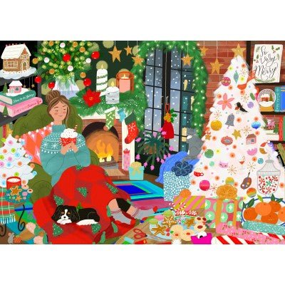 Puzzle 500 Pièces Pieces & Peace - Le Coin de NoëlPieces & Peace