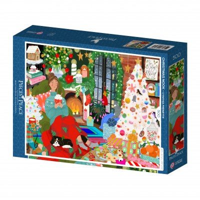 Puzzle 500 Pièces Pieces & Peace - Le Coin de NoëlPieces & Peace