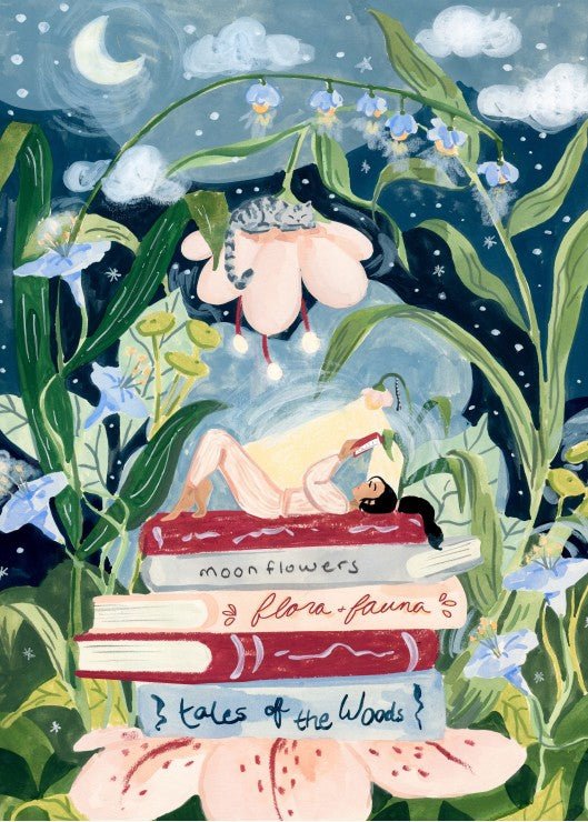 Puzzle 500 pièces Pieces & Peace - Lecture NocturnePieces & Peace