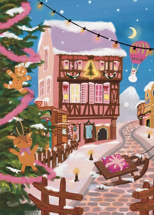Puzzle 500 Pièces Pieces & Peace - Marché de Noël de ColmarPieces & Peace