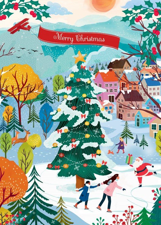 Puzzle 500 Pièces Pieces & Peace - Noël FéériquePieces & Peace