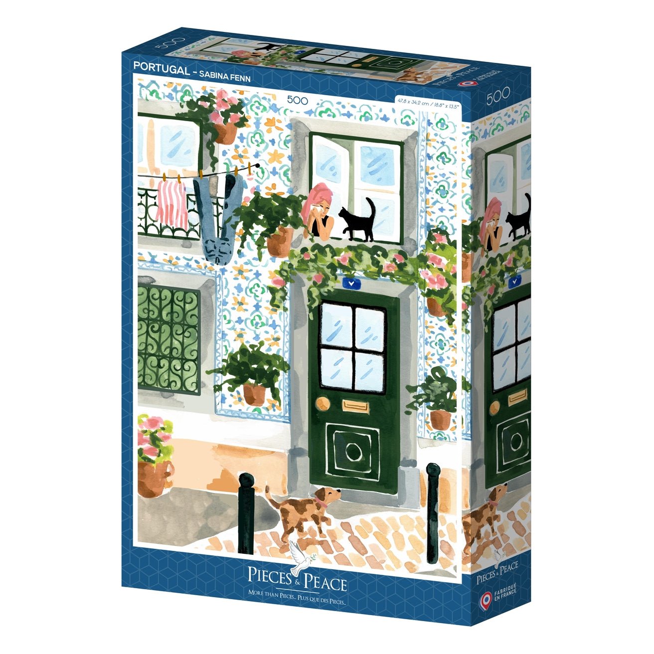 Puzzle 500 pièces Pieces & Peace - PortugalPieces & Peace
