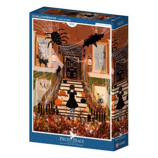 Puzzle 500 Pièces Pieces & Peace - Une Veille d'HalloweenPieces & Peace