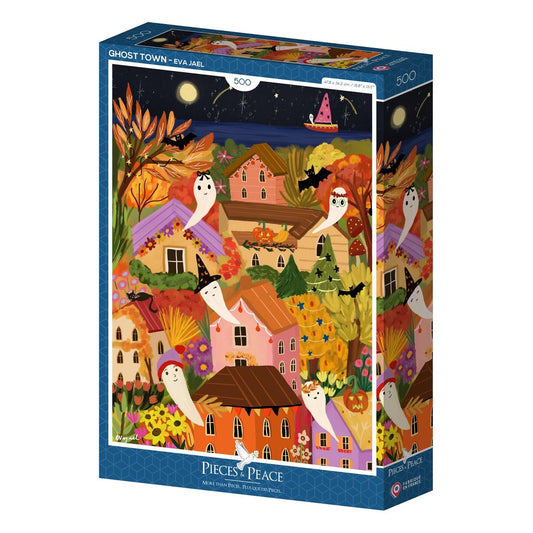 Puzzle 500 Pièces Pieces & Peace - Ville FantômePieces & Peace