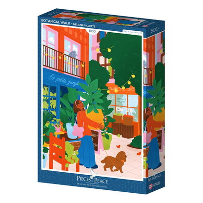 Puzzle 500 Pièces Pieces & Peace - Virée BotaniquePieces & Peace