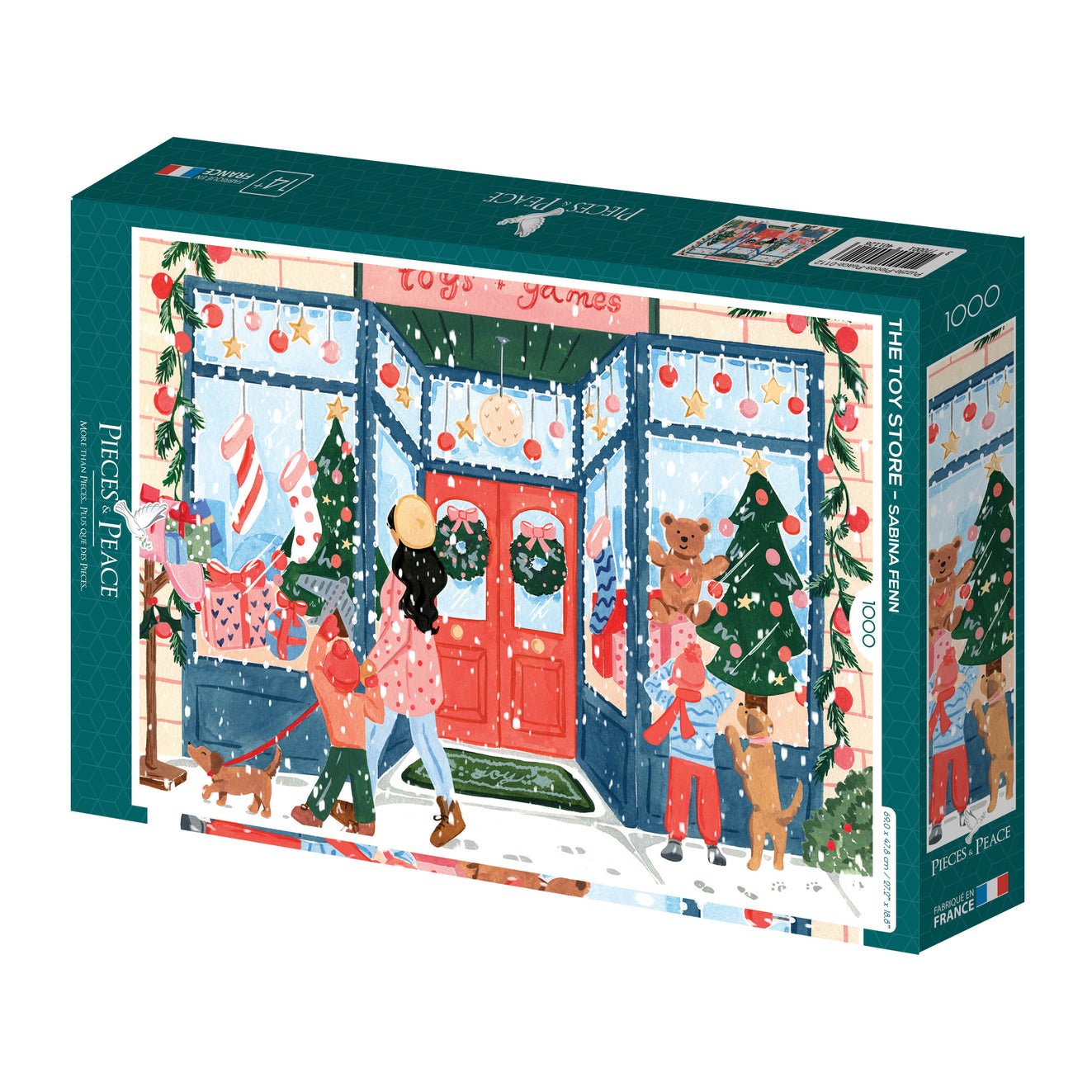 Puzzle de 1000 pièces - Le Magasin de JouetsPieces & Peace
