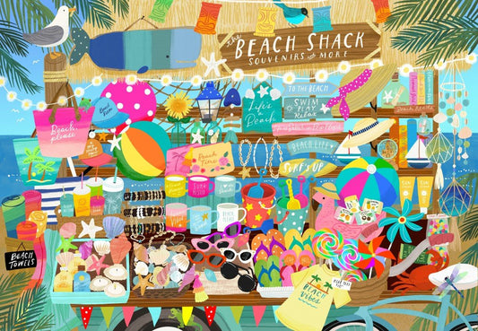 Puzzle de 1000 pièces Pieces & Peace - Boutique de Souvenirs de PlagePieces & Peace