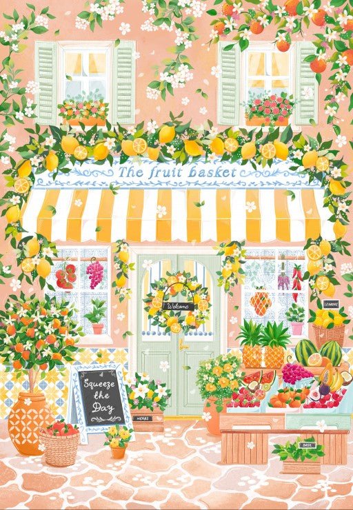 Puzzle de 1000 pièces Pieces & Peace - Le Panier à FruitsPieces & Peace