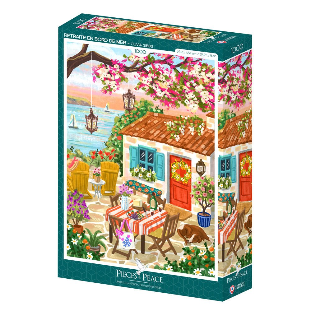 Puzzle de 1000 pièces - Retraite en Bord de MerPieces & Peace