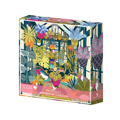 Puzzle de 1024 pièces - GreenhousePieces & Peace