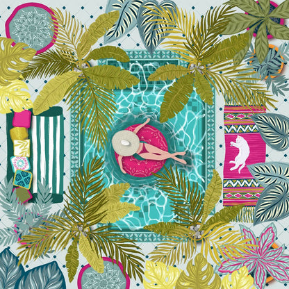 Puzzle de 1024 pièces - Summer PoolPieces & Peace