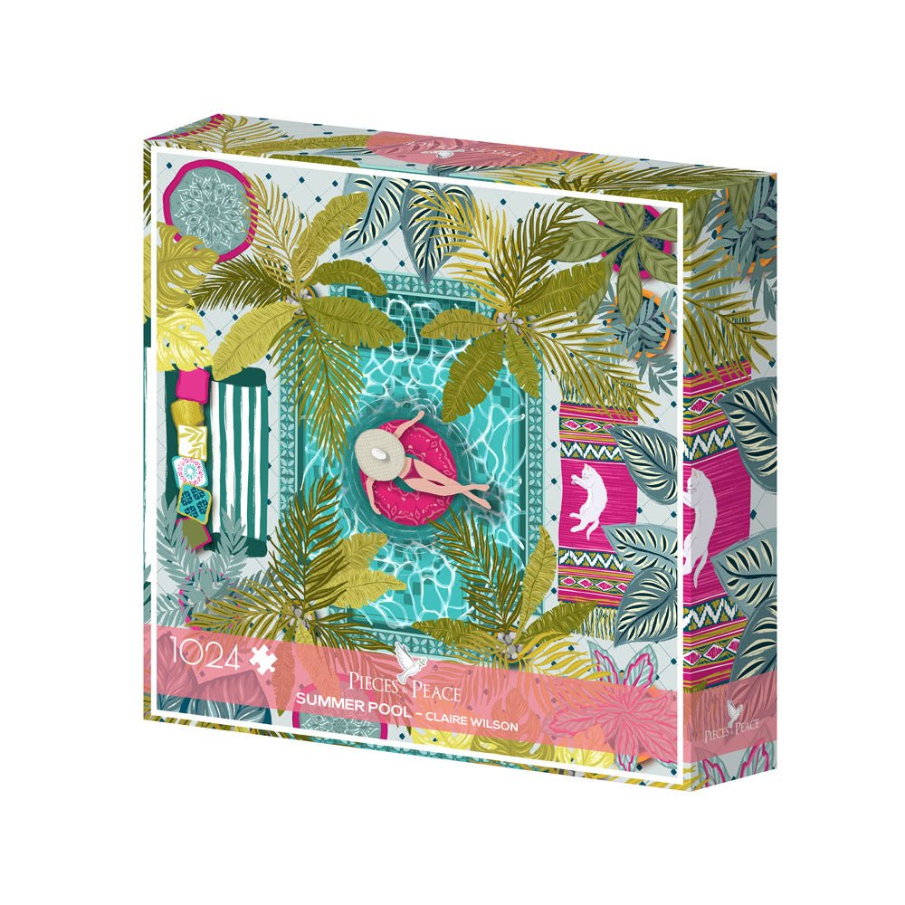 Puzzle de 1024 pièces - Summer PoolPieces & Peace