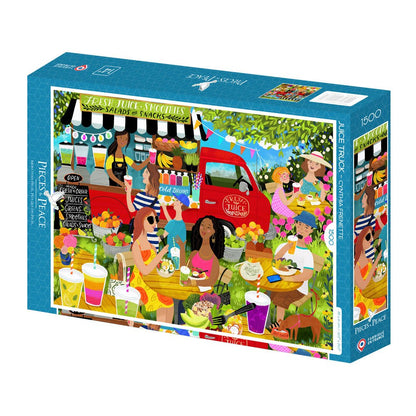Puzzle de 1500 pièces - Juice TruckPieces & Peace