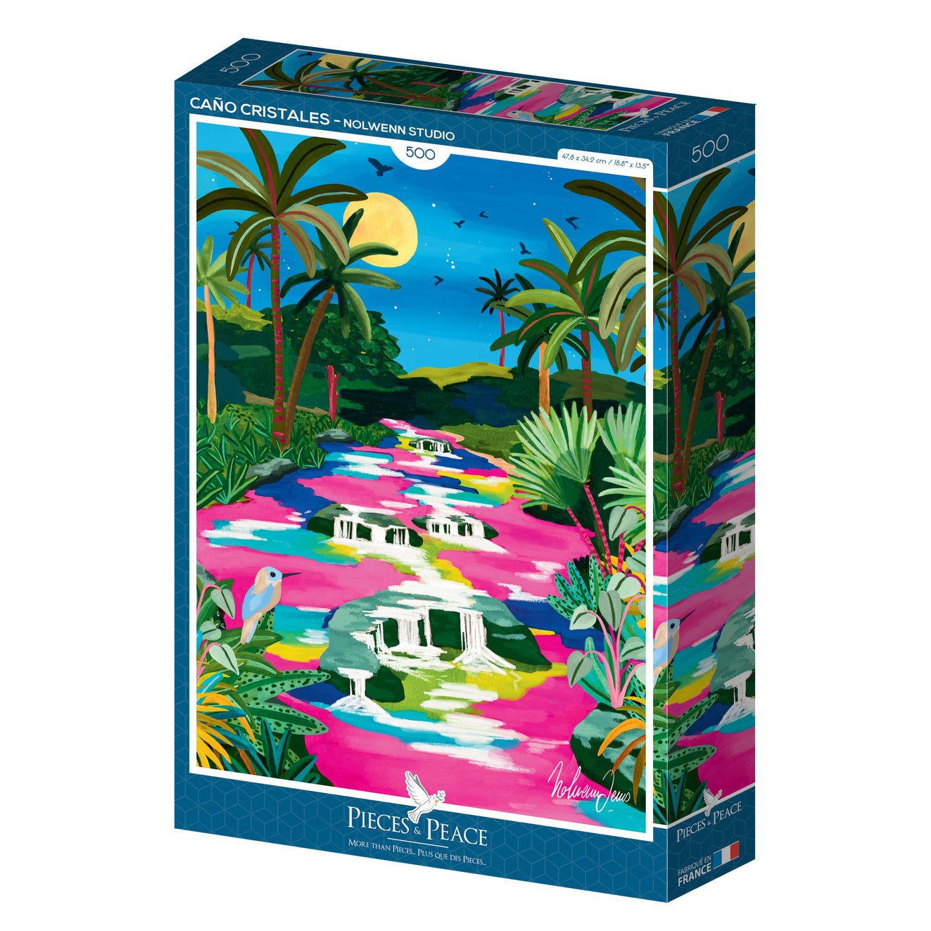 Puzzle de 500 pièces - Caño CristalesPieces & Peace