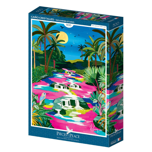 Puzzle de 500 pièces - Caño CristalesPieces & Peace