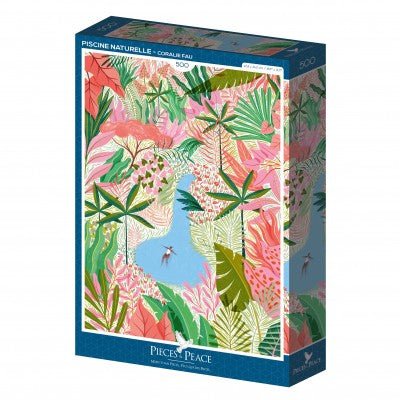 Puzzle de 500 pièces - Piscine NaturellePieces & Peace