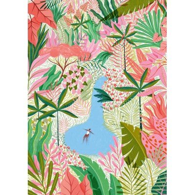 Puzzle de 500 pièces - Piscine NaturellePieces & Peace