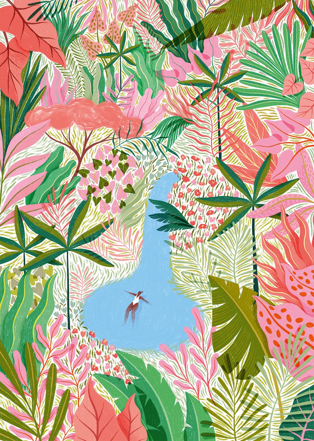 Puzzle de 500 pièces - Piscine NaturellePieces & Peace