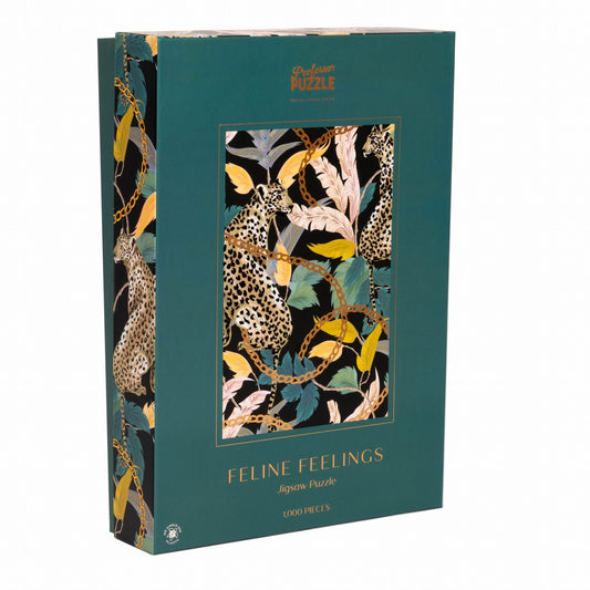 Puzzle de 1000 Pièces - Feline FeelingProfessor Puzzle