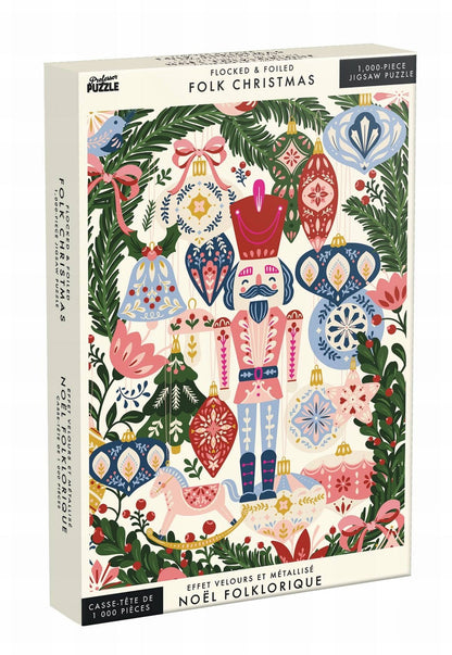 Puzzle de 1000 Pièces - Noel FolkloriqueProfessor Puzzle
