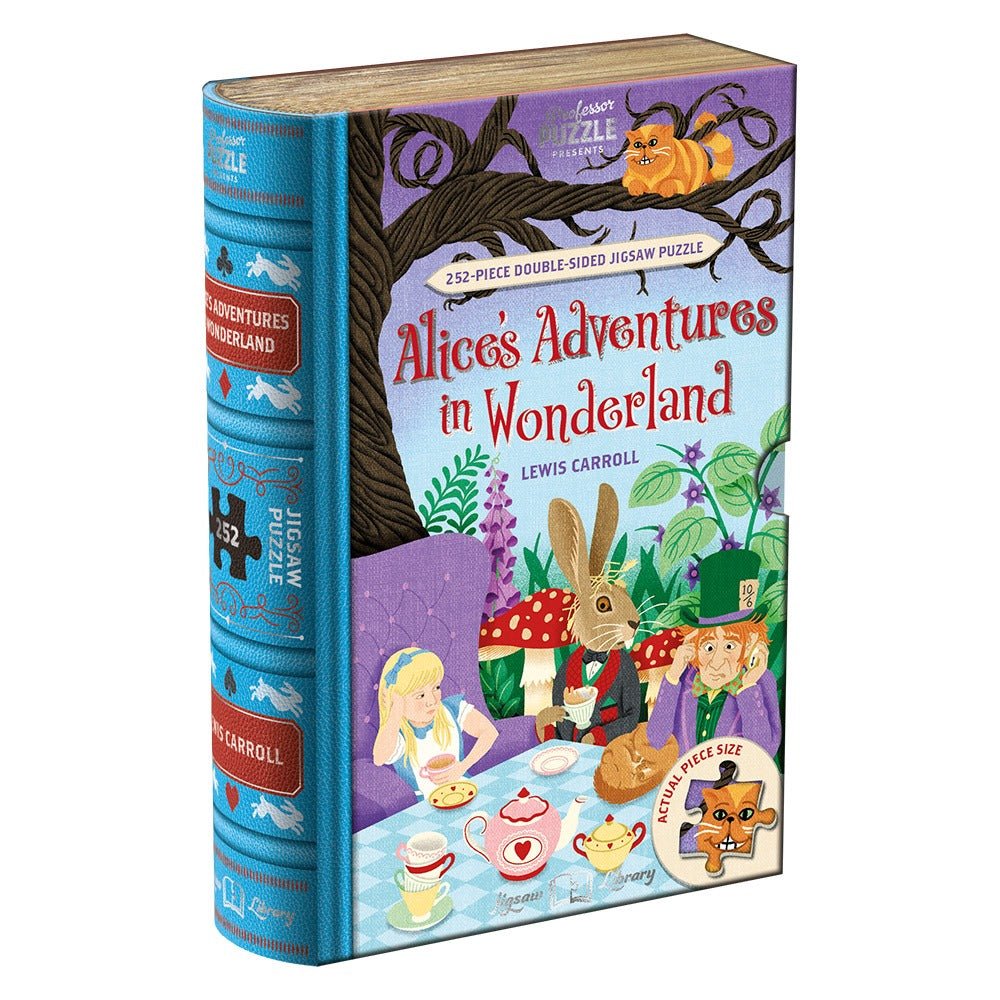 Puzzle de 252 Pièces - Alice Au Pays Des MerveillesProfessor Puzzle