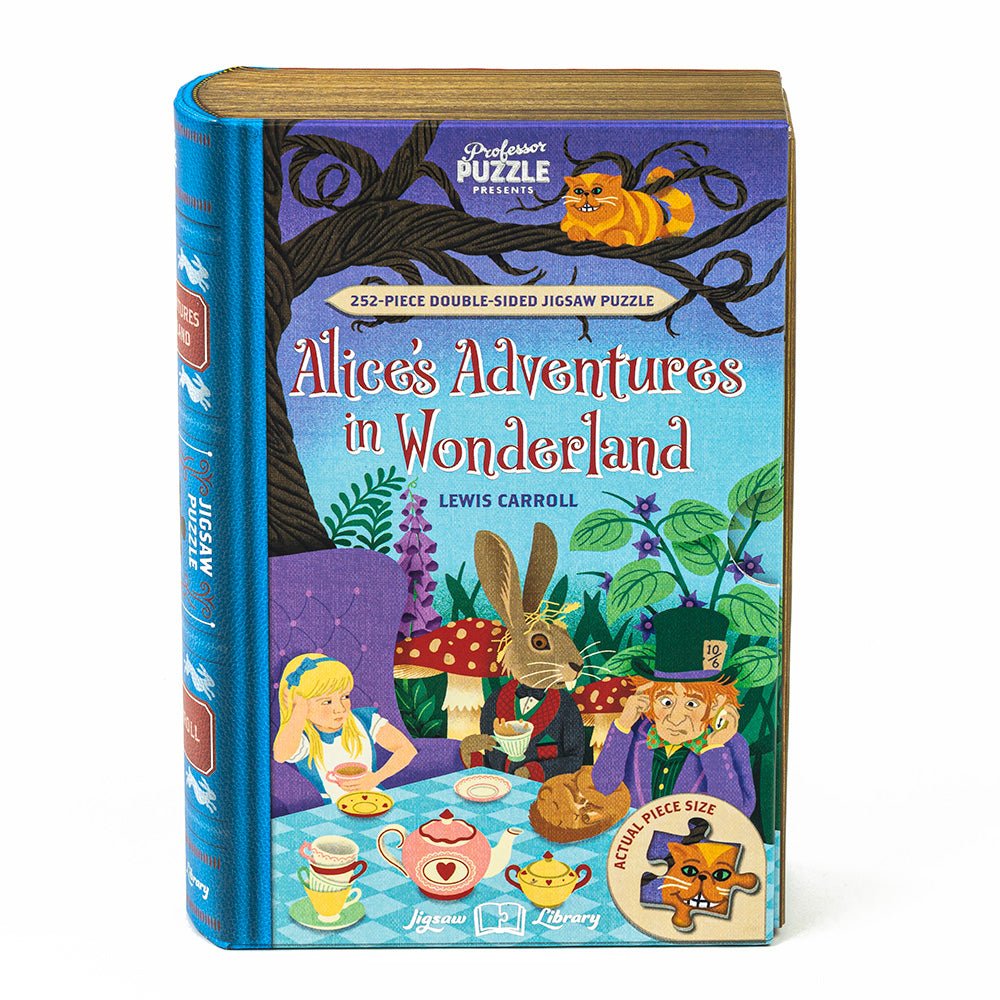 Puzzle de 252 Pièces - Alice Au Pays Des MerveillesProfessor Puzzle