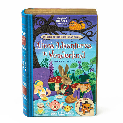 Puzzle de 252 Pièces - Alice Au Pays Des MerveillesProfessor Puzzle