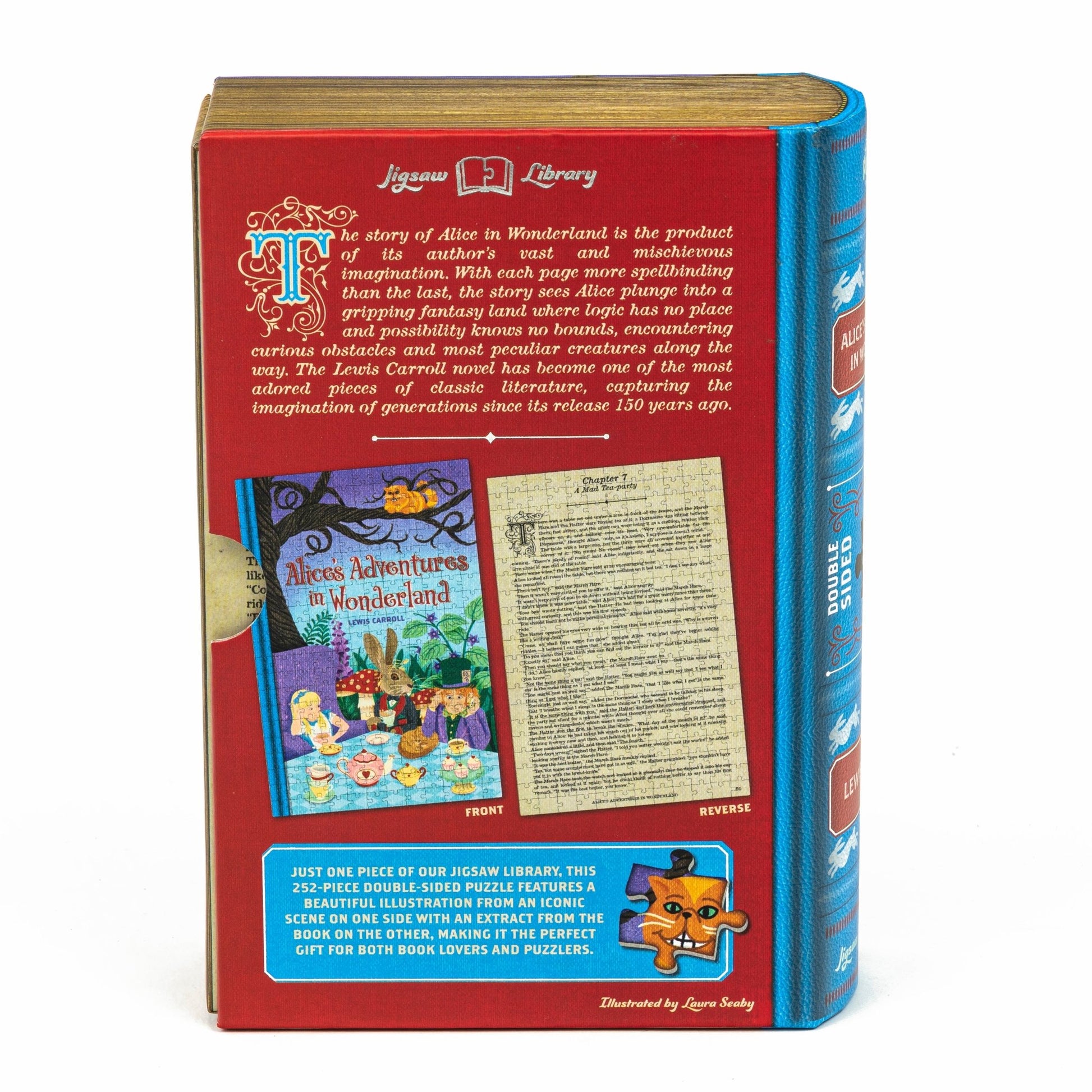 Puzzle de 252 Pièces - Alice Au Pays Des MerveillesProfessor Puzzle