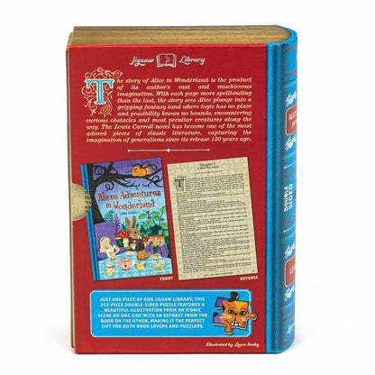 Puzzle de 252 Pièces - Alice Au Pays Des MerveillesProfessor Puzzle