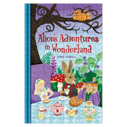 Puzzle de 252 Pièces - Alice Au Pays Des MerveillesProfessor Puzzle