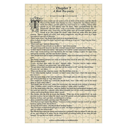 Puzzle de 252 Pièces - Alice Au Pays Des MerveillesProfessor Puzzle