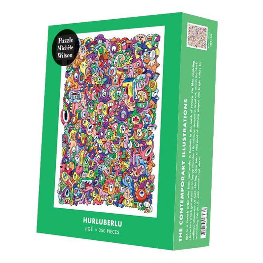 Puzzle en bois découpé à la main de 350 pièces - HurluberluPuzzle Michèle Wilson