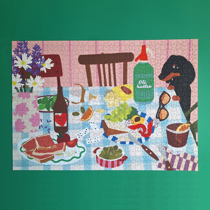 Puzzle 1000 Pièces - Tapas y amigos