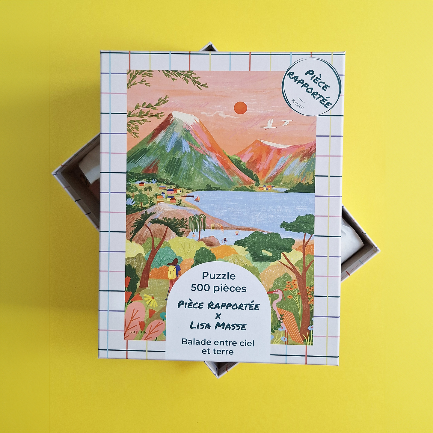 Puzzle 500 Pièces - Balade entre ciel et terre