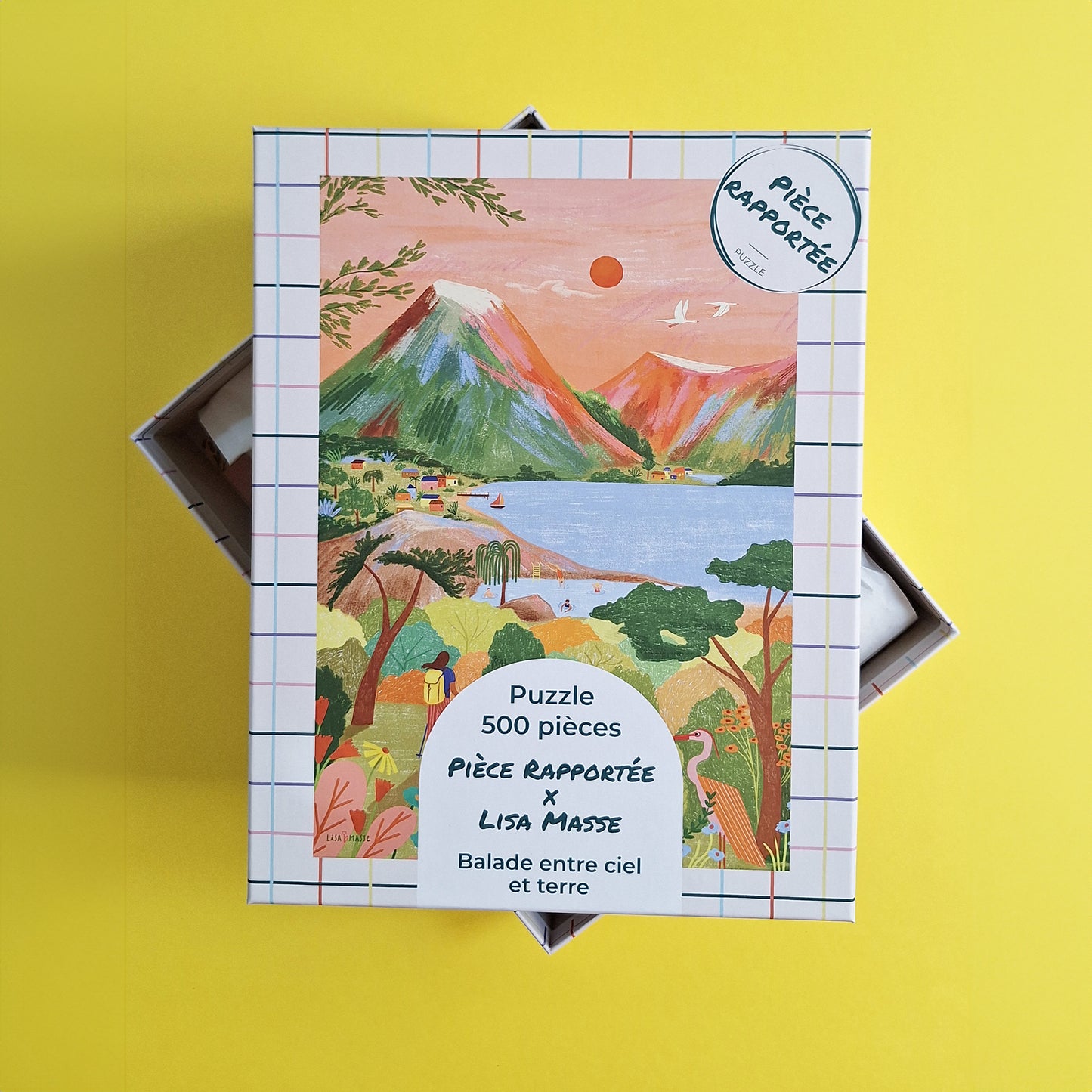 Puzzle 500 Pièces - Balade entre ciel et terre