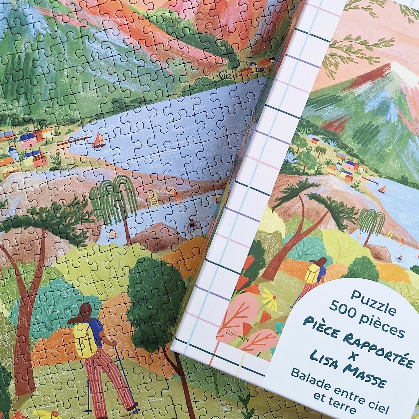 Puzzle 500 Pièces - Balade entre ciel et terre