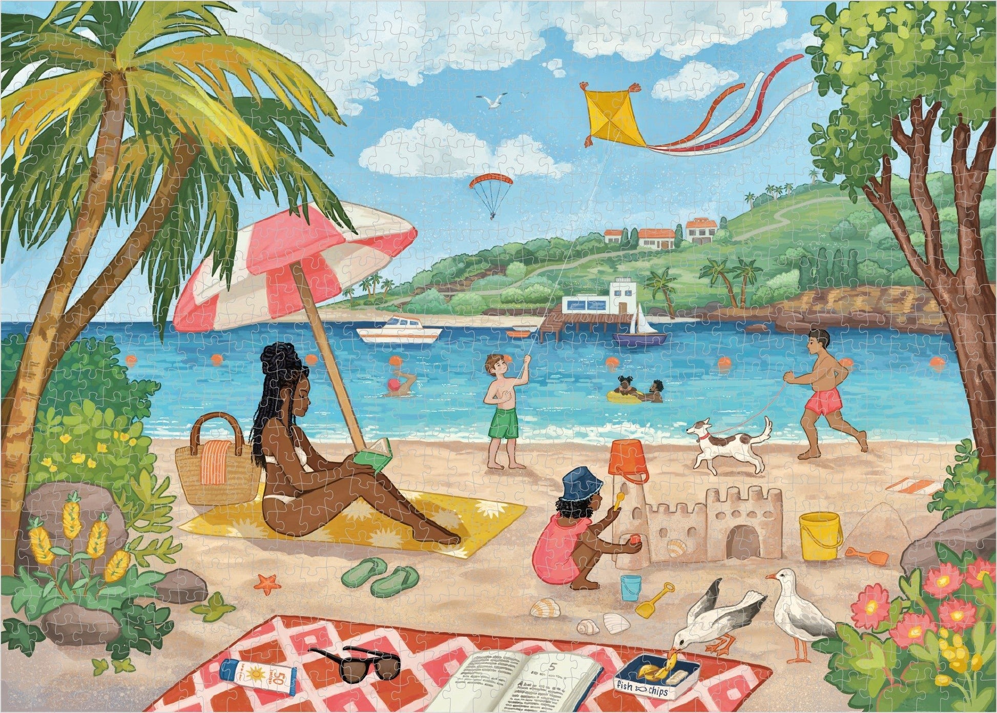 Puzzle 1000 Pièces Reverie Puzzles - Journées d'ÉtéReverie Puzzles