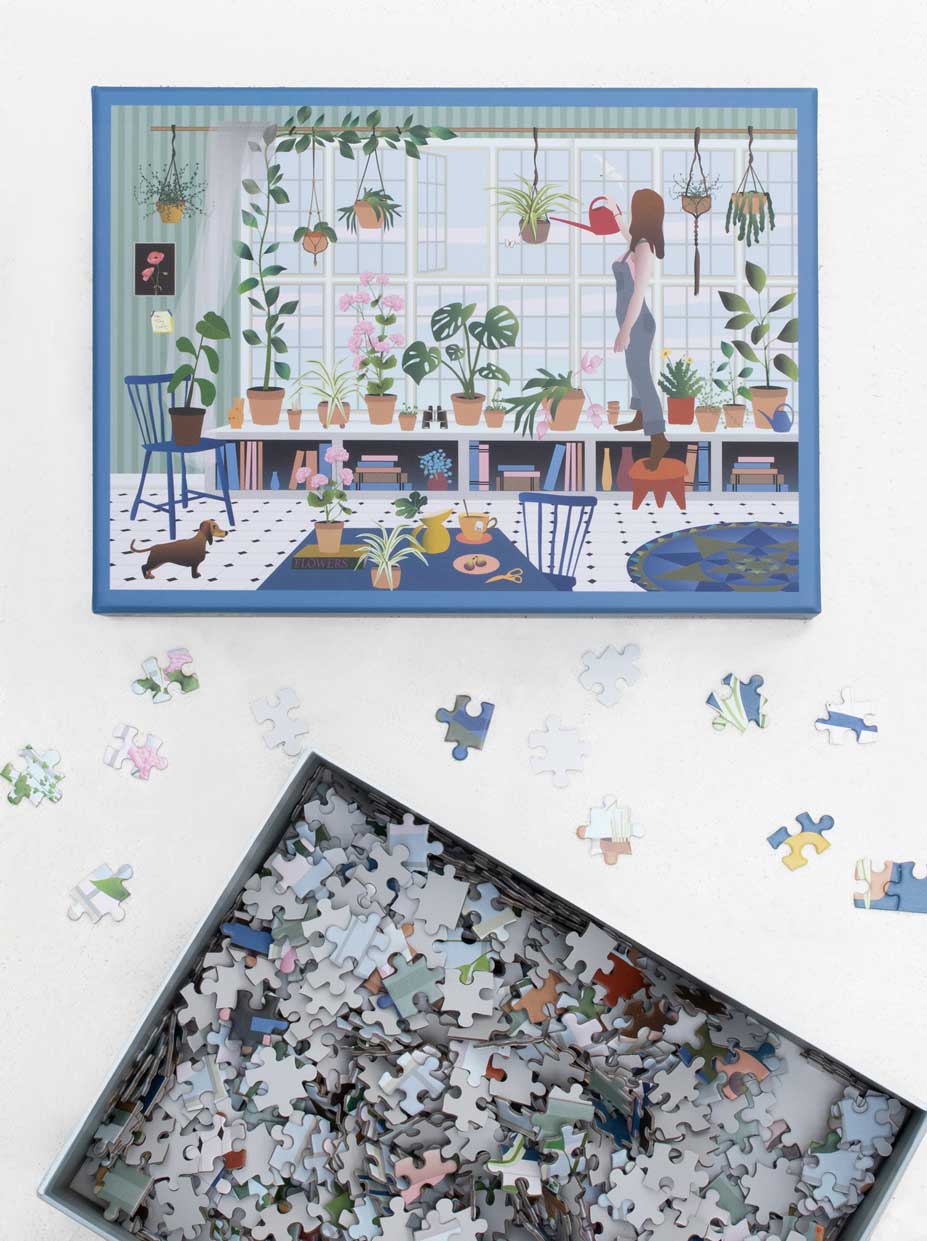 Puzzle 1000 Pièces Vissevasse - Amoureux des PlantesVissevasse