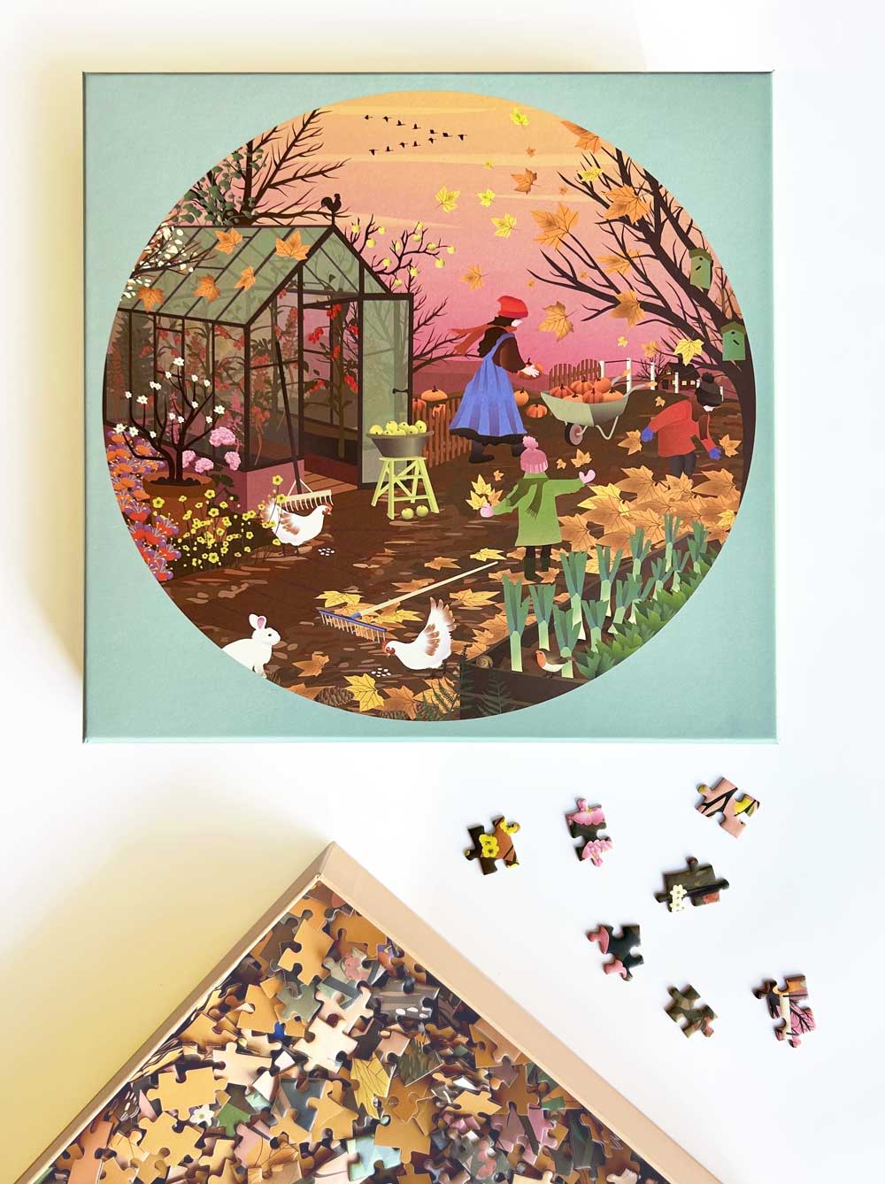 Puzzle de 1000 pièces - Autumn FeelingVissevasse
