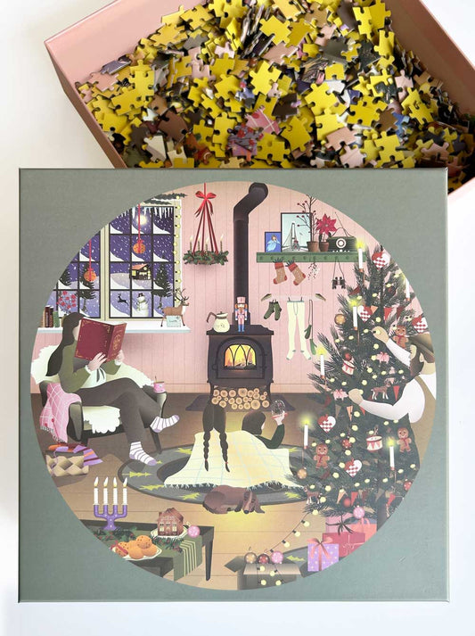 Puzzle de 1000 pièces - Wonderful ChristmastimeVissevasse