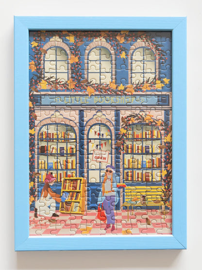 Puzzle de 150 pièces - Little BookshopVissevasse