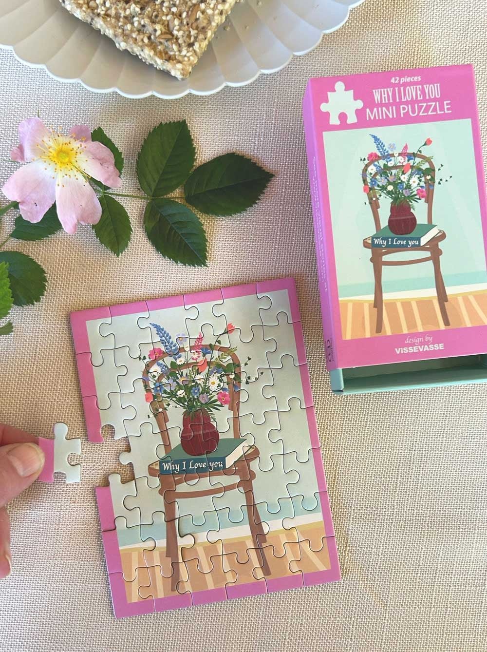 Puzzle de 42 pièces - Why I Love YouVissevasse