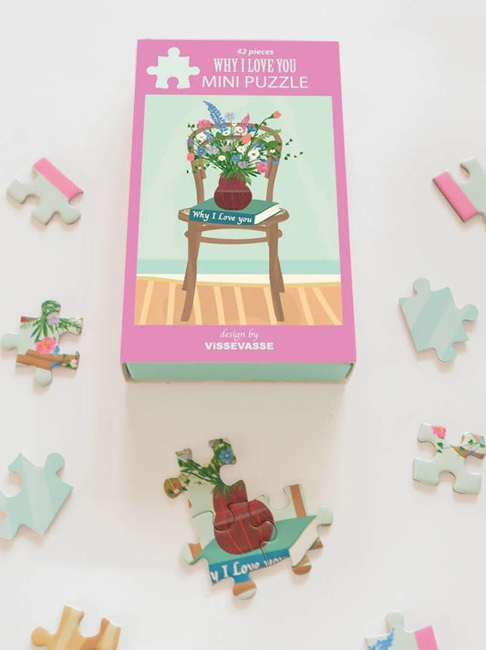 Puzzle de 42 pièces - Why I Love YouVissevasse