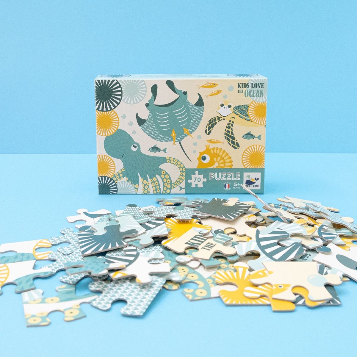 Puzzle enfant - Kids Love The OceanCoq En Pate