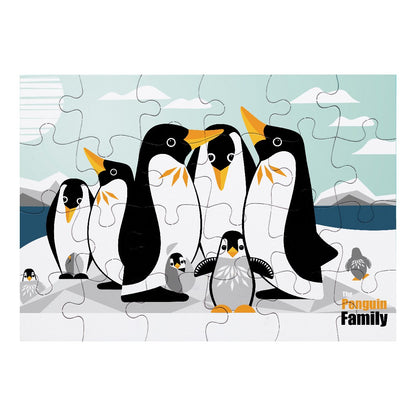 Puzzle enfant - La Famille PenguinCoq En Pate