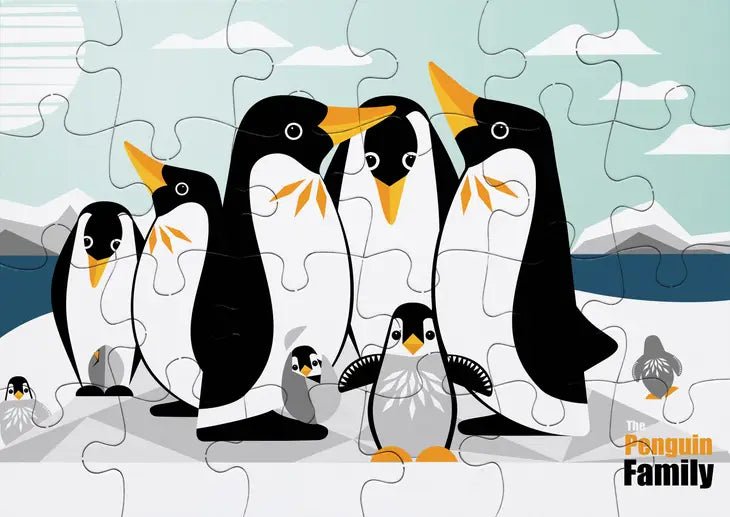 Puzzle enfant - La Famille PenguinCoq En Pate