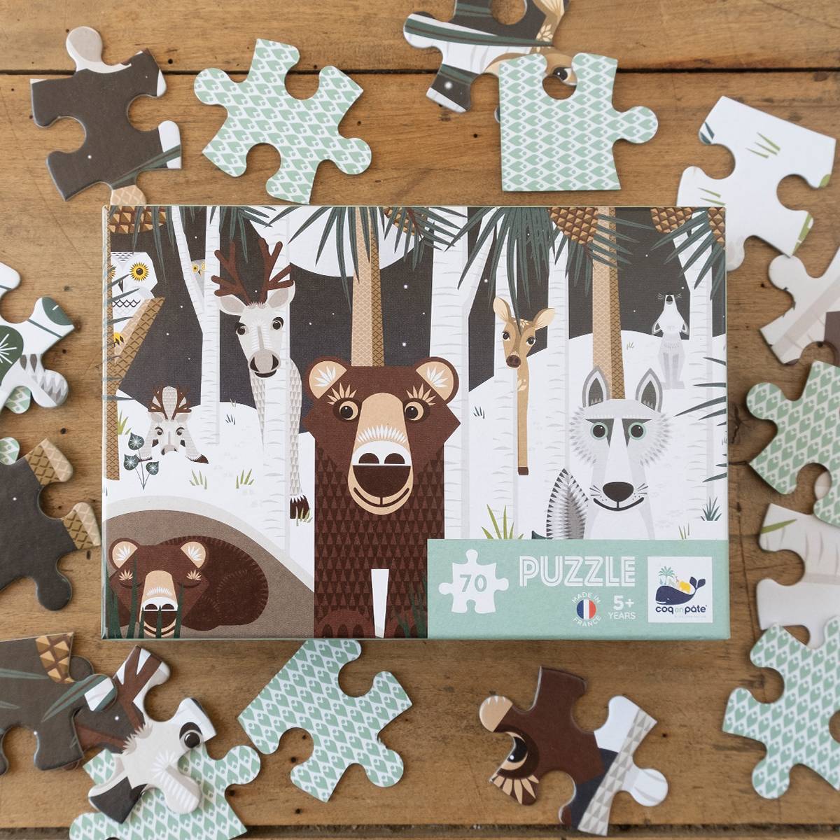 Puzzle enfant - Winter WildlifeCoq En Pate