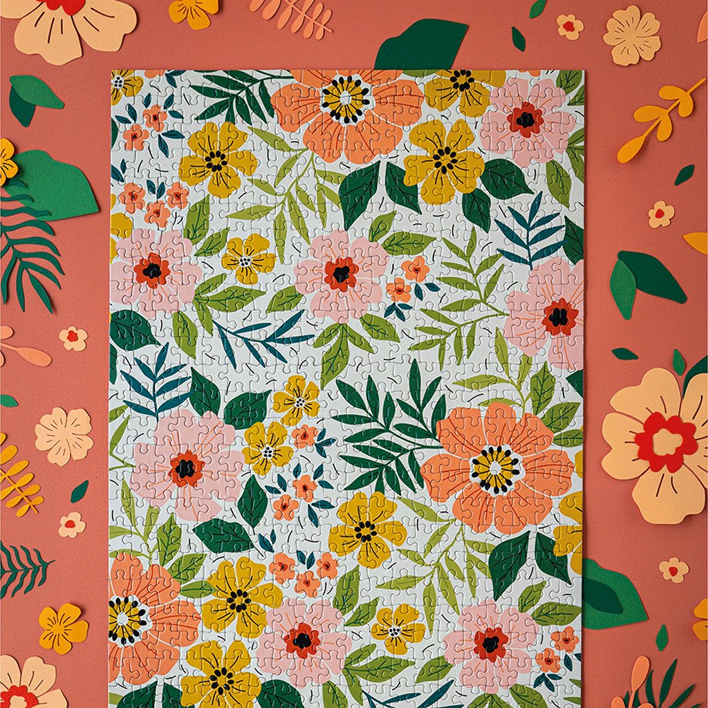Puzzle 500 pièces - FloraisonMaison Joliette