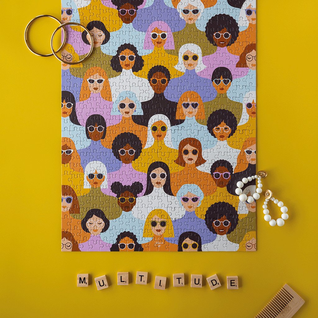 Puzzle 500 pièces - MultitudeMaison Joliette